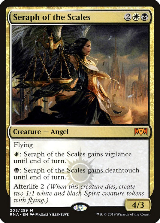 Seraph of the Scales - (Foil): Ravnica Allegiance