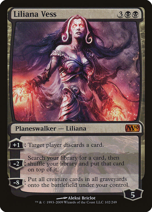 Liliana Vess - (Foil): Magic 2010