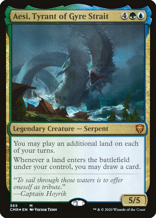 Aesi, Tyrant of Gyre Strait (Commander Deck) - (Foil): Commander Legends