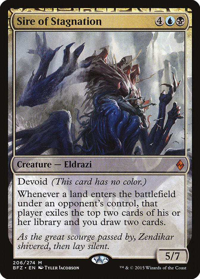 Sire of Stagnation: Battle for Zendikar