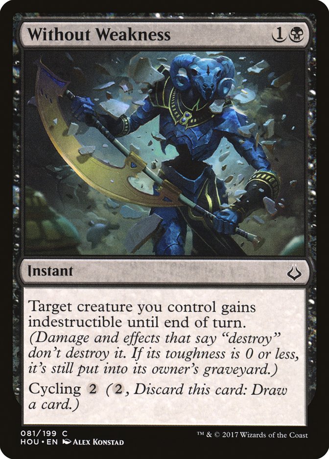 Without Weakness - (Foil): Hour of Devastation