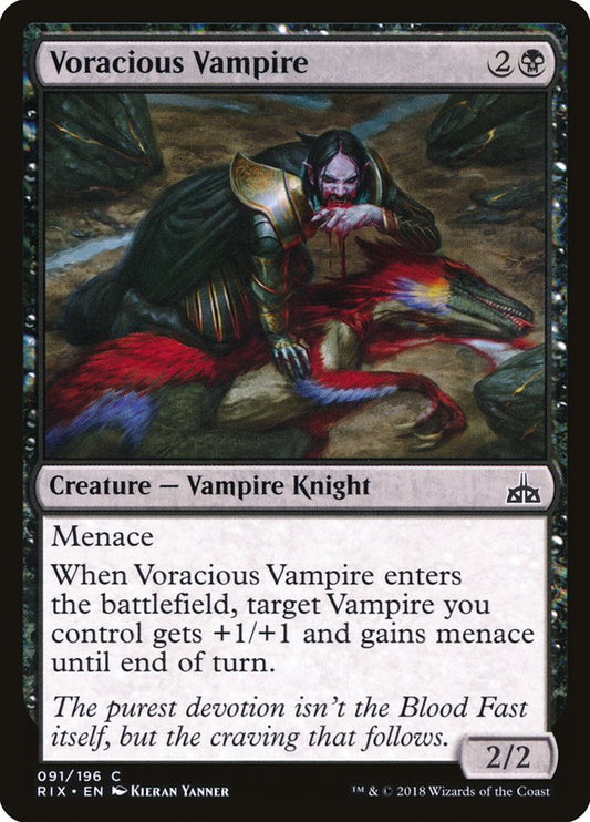 Voracious Vampire: Rivals of Ixalan