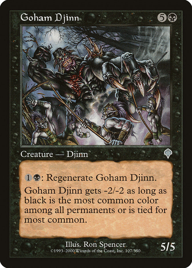 Goham Djinn - (Foil): Invasion