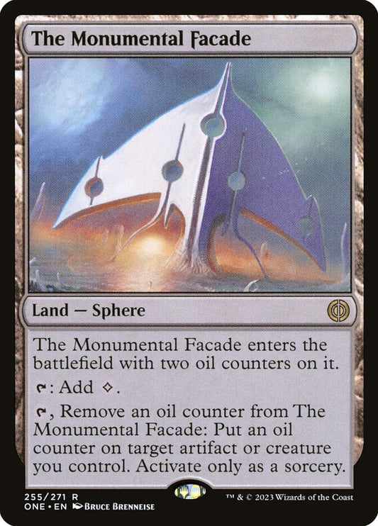 The Monumental Facade - (Foil): Phyrexia: All Will Be One