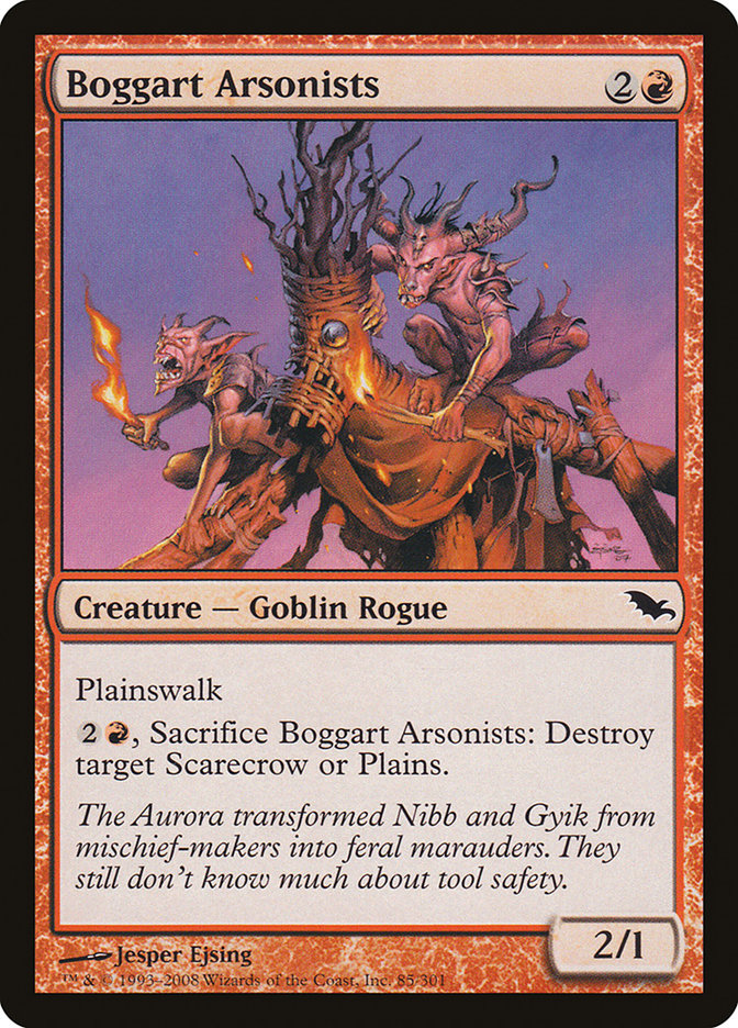 Boggart Arsonists - (Foil): Shadowmoor