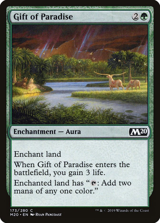 Gift of Paradise - (Foil): Core Set 2020