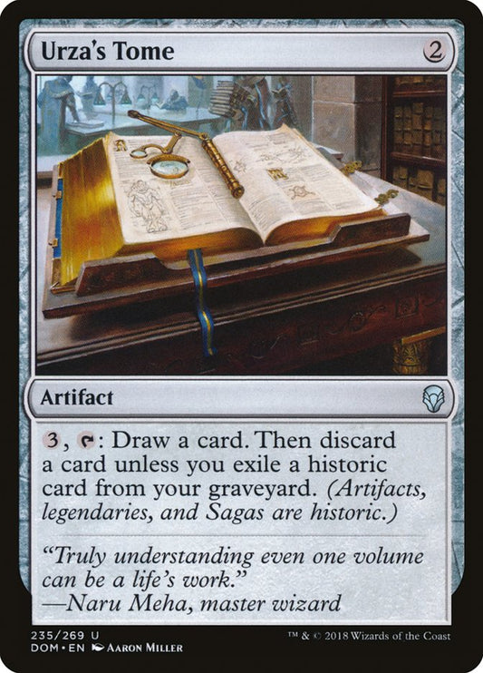 Urza's Tome - (Foil): Dominaria
