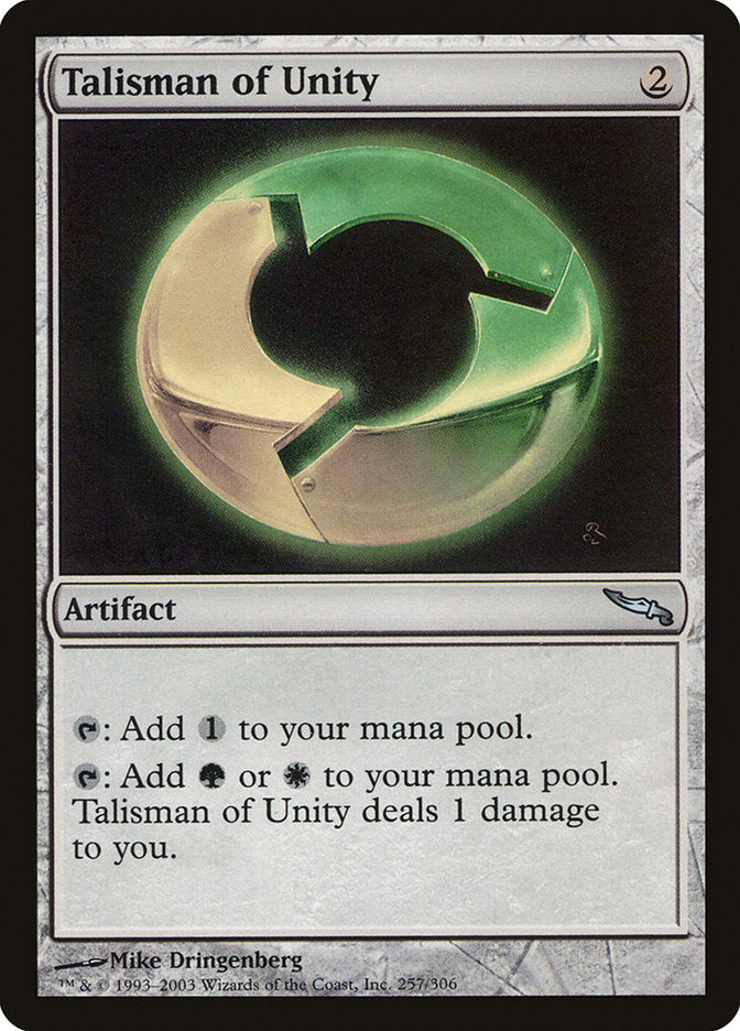 Talisman of Unity: Mirrodin