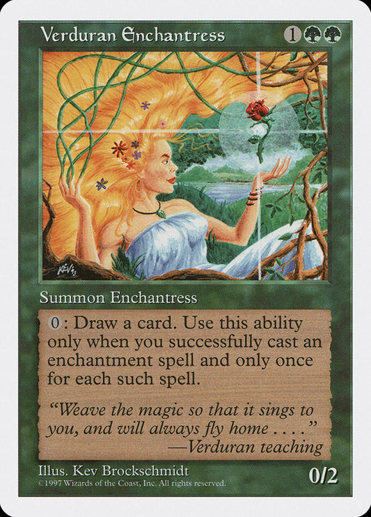 Verduran Enchantress: Fifth Edition