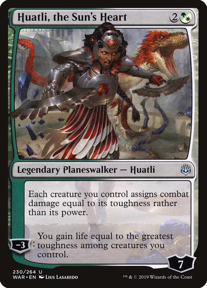 Huatli, the Sun's Heart: War of the Spark