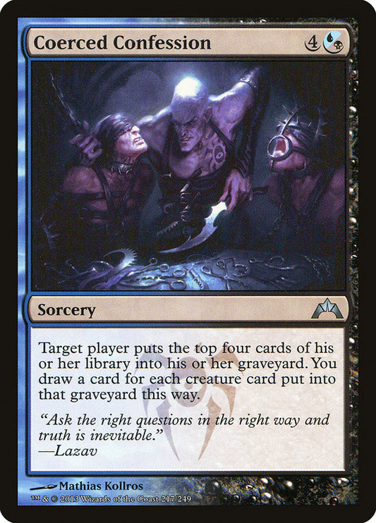 Coerced Confession - (Foil): Gatecrash