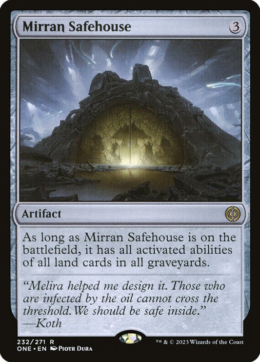 Mirran Safehouse - (Foil): Phyrexia: All Will Be One