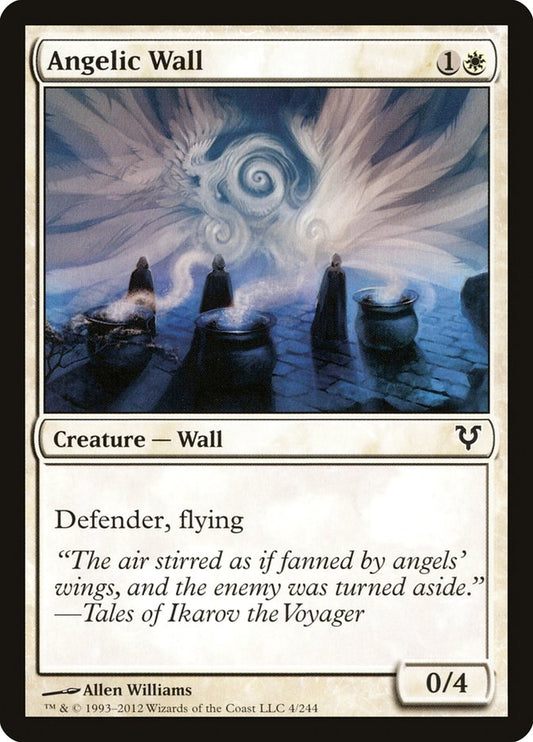 Angelic Wall - (Foil): Avacyn Restored