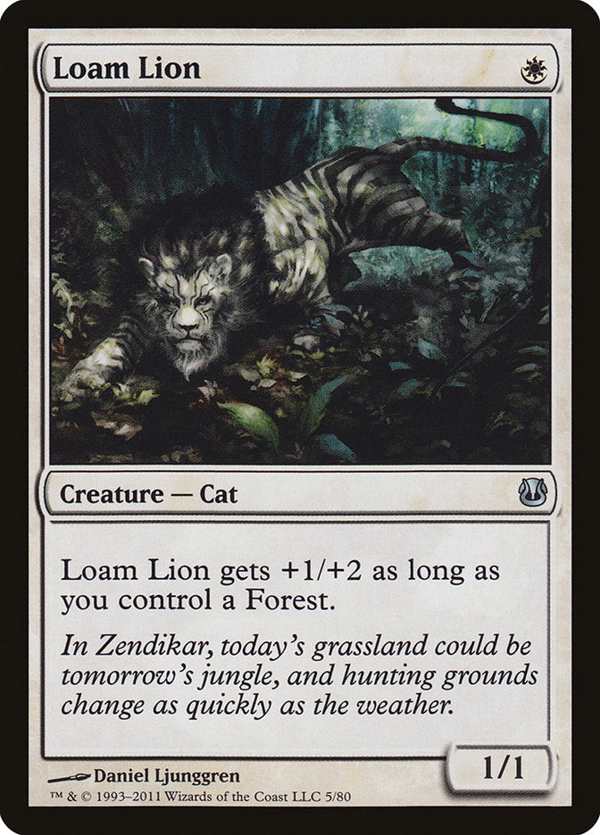 Loam Lion: Duel Decks: Ajani vs. Nicol Bolas