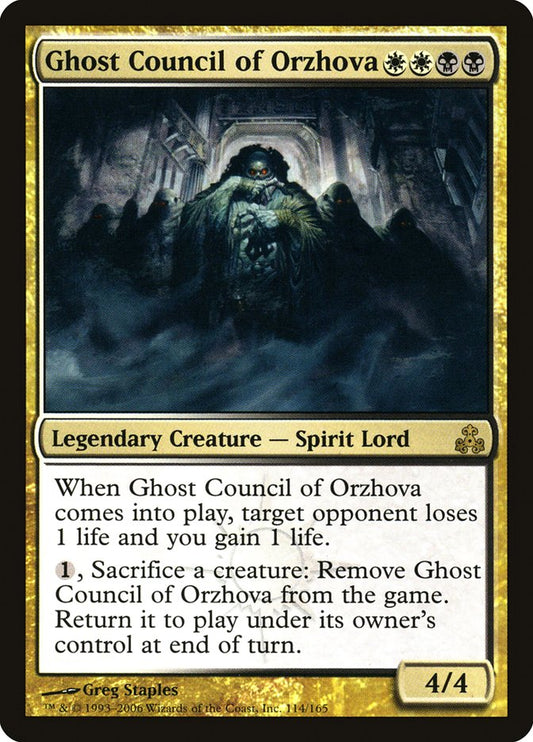 Ghost Council of Orzhova - (Foil): Guildpact