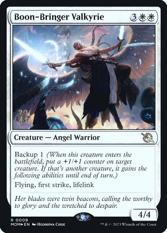 Boon-Bringer Valkyrie - (Foil): March of the Machine Promos