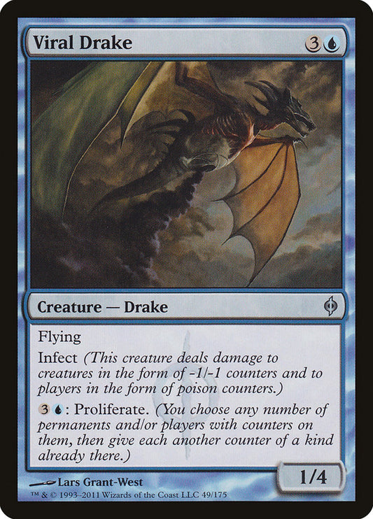 Viral Drake - (Foil): New Phyrexia