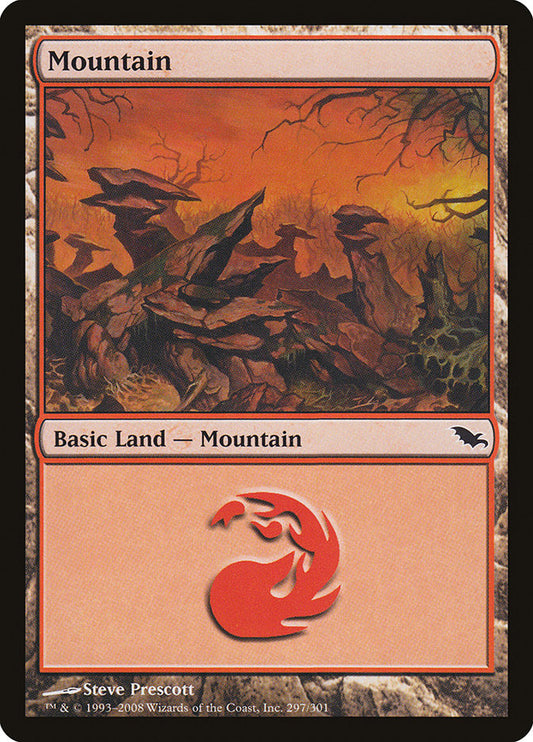 Mountain (#297) - (Foil): Shadowmoor