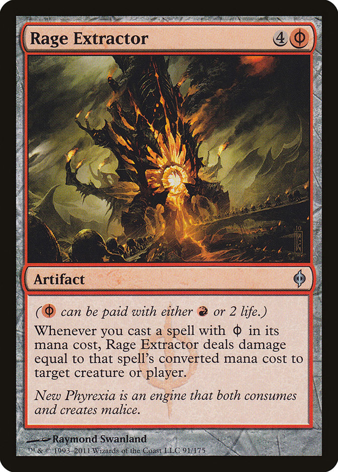 Rage Extractor - (Foil): New Phyrexia