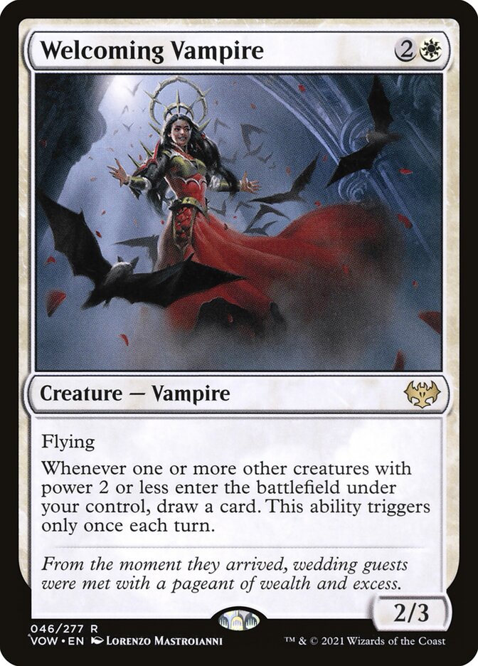 Welcoming Vampire: Innistrad: Crimson Vow