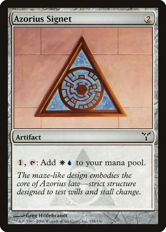 Azorius Signet - (Foil): Dissension