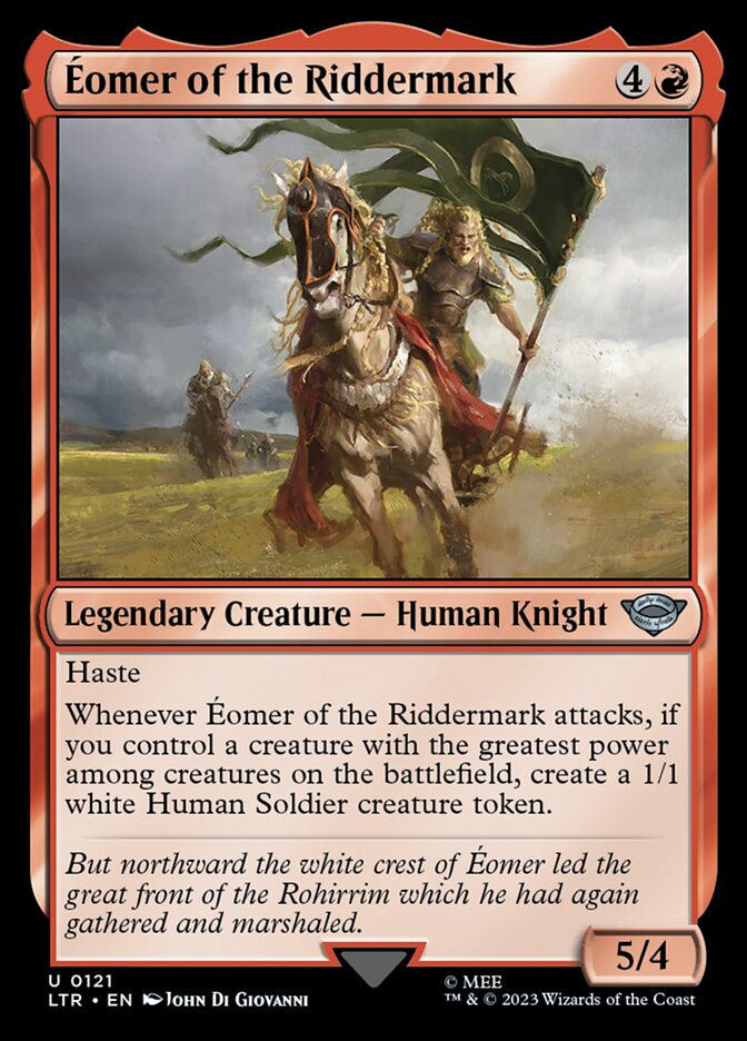 Éomer of the Riddermark - (Foil): The Lord of the Rings: Tales of Middle-earth