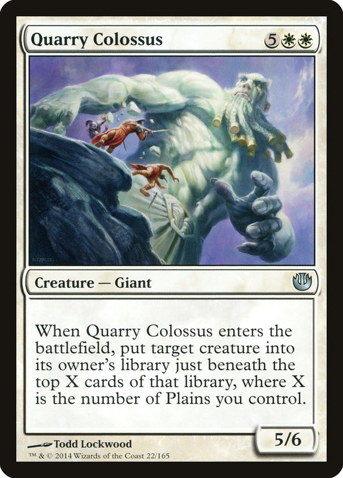 Quarry Colossus - (Foil): Journey into Nyx