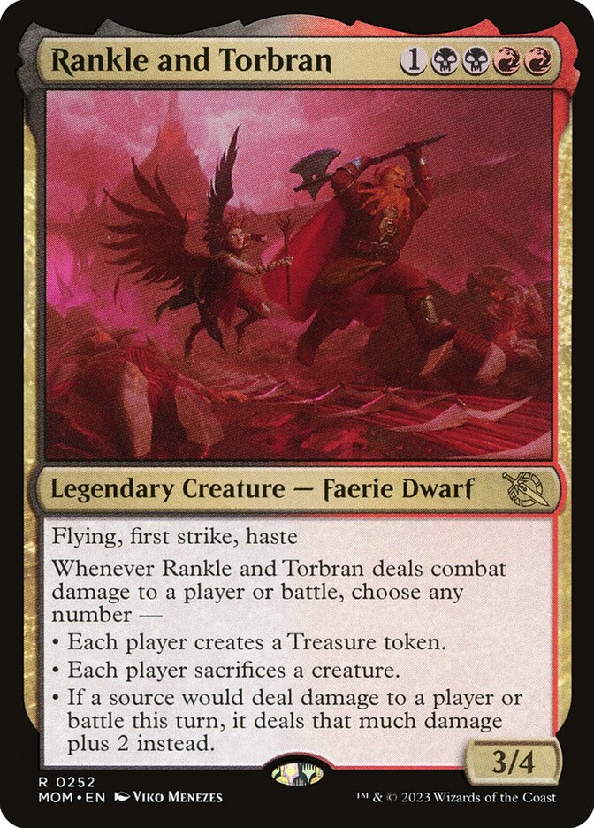 Rankle and Torbran - (Foil): March of the Machine