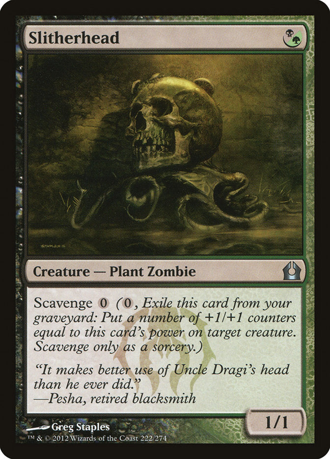 Slitherhead - (Foil): Return to Ravnica