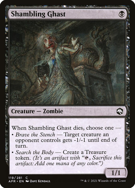 Shambling Ghast - (Foil): Adventures in the Forgotten Realms