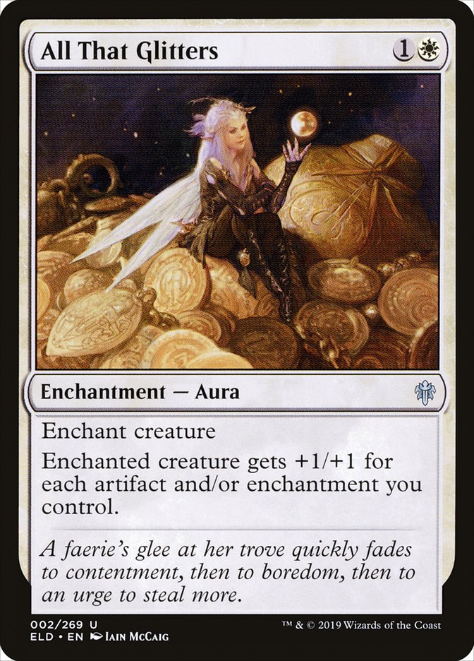 All That Glitters - (Foil): Throne of Eldraine