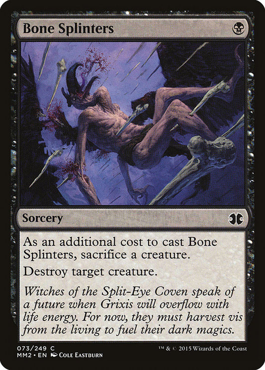 Bone Splinters: Modern Masters 2015