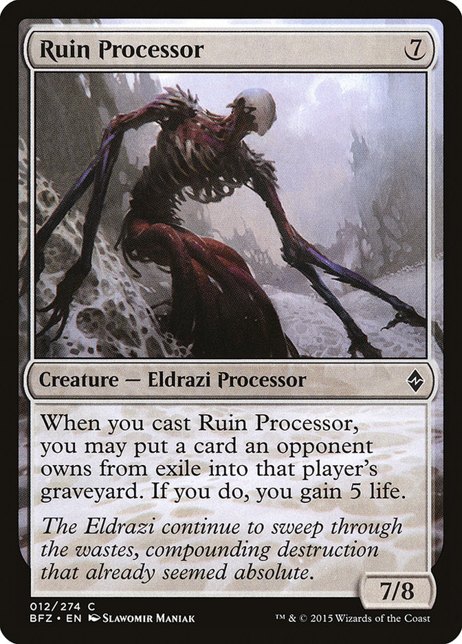 Ruin Processor - (Foil): Battle for Zendikar