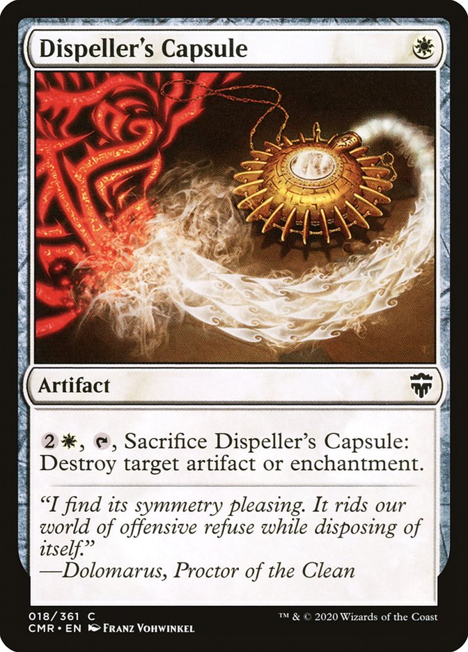 Dispeller's Capsule: Commander Legends