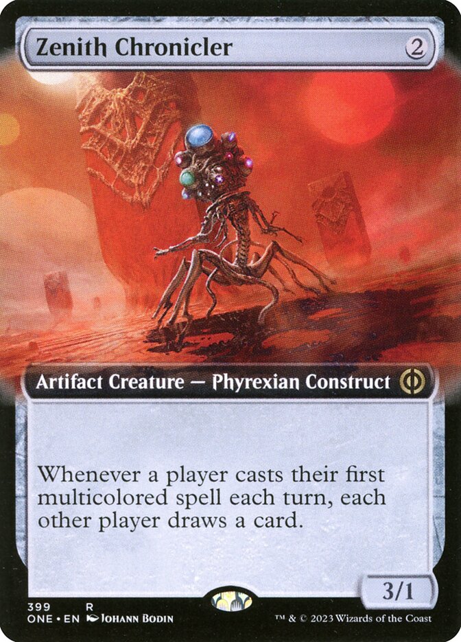 Zenith Chronicler (Extended Art): Phyrexia: All Will Be One