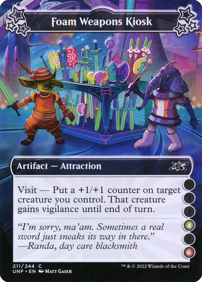 Foam Weapons Kiosk (4/6): Unfinity