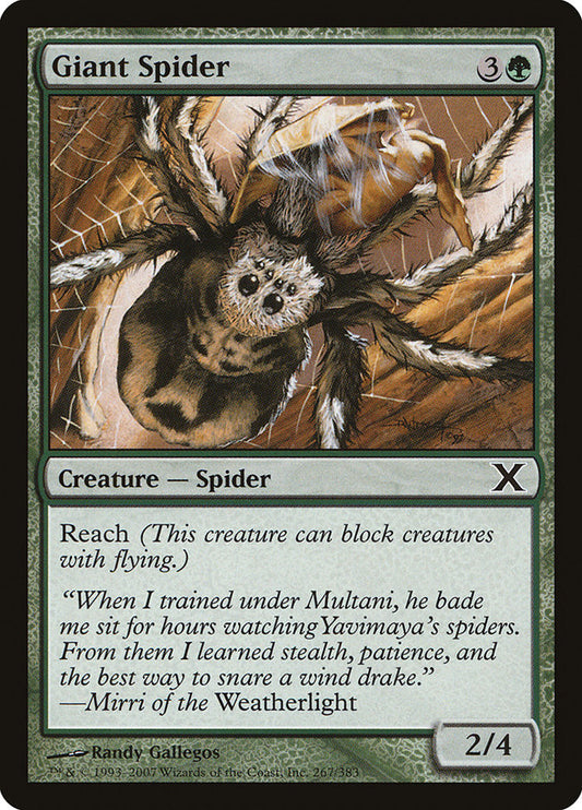 Giant Spider: Tenth Edition