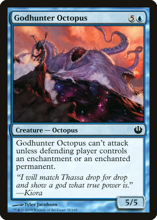 Godhunter Octopus - (Foil): Journey into Nyx