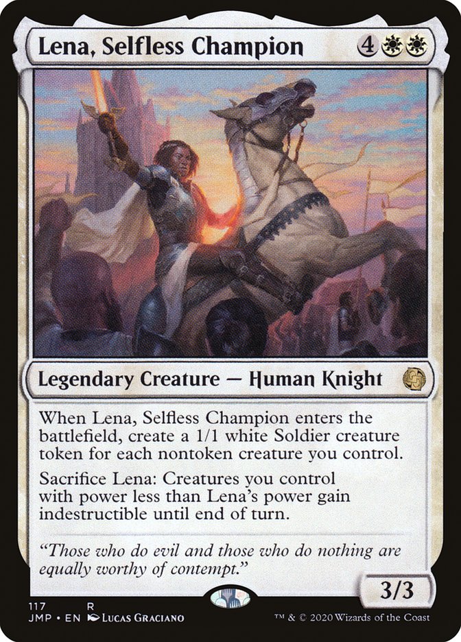 Lena, Selfless Champion: Jumpstart