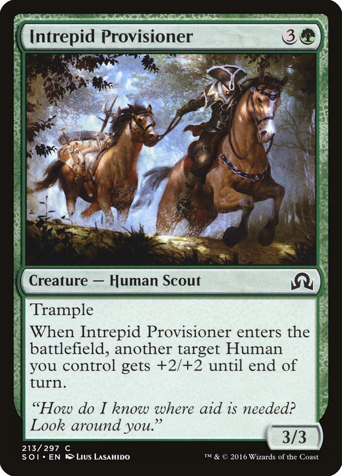 Intrepid Provisioner - (Foil): Shadows over Innistrad
