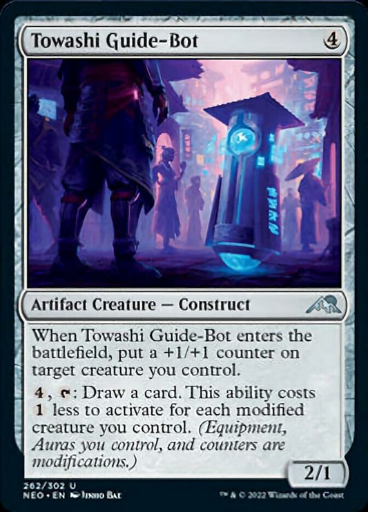 Towashi Guide-Bot - (Foil): Kamigawa: Neon Dynasty