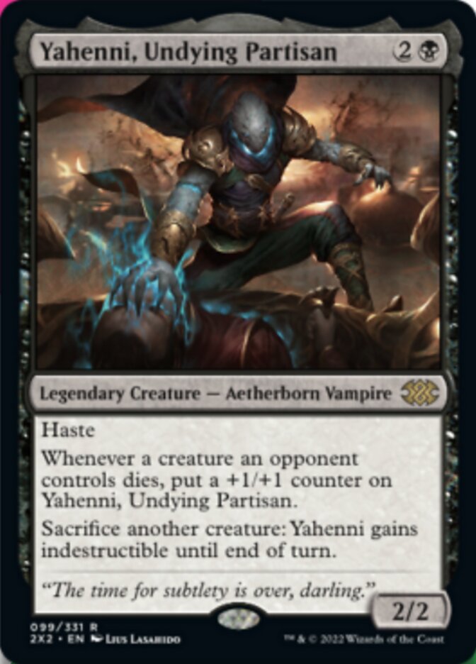 Yahenni, Undying Partisan - (Foil): Double Masters 2022
