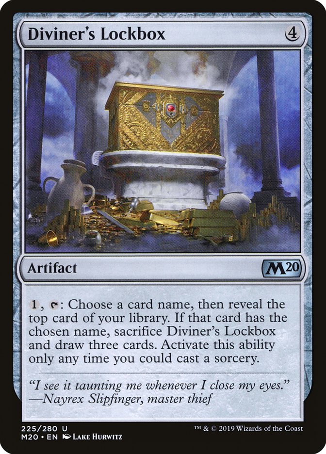 Diviner's Lockbox - (Foil): Core Set 2020