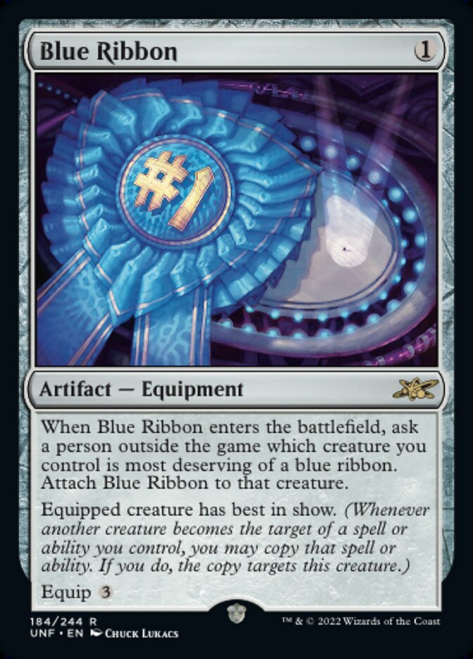 Blue Ribbon - (Foil): Unfinity