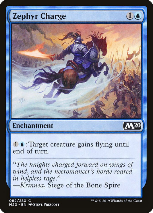 Zephyr Charge - (Foil): Core Set 2020
