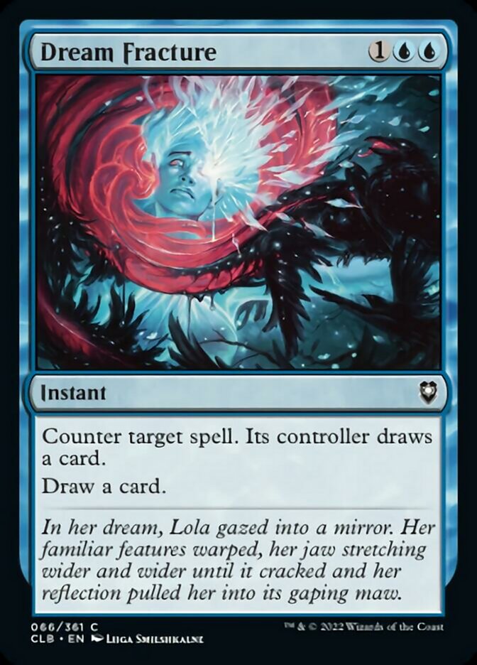 Dream Fracture - (Foil): Commander Legends: Battle for Baldur's Gate