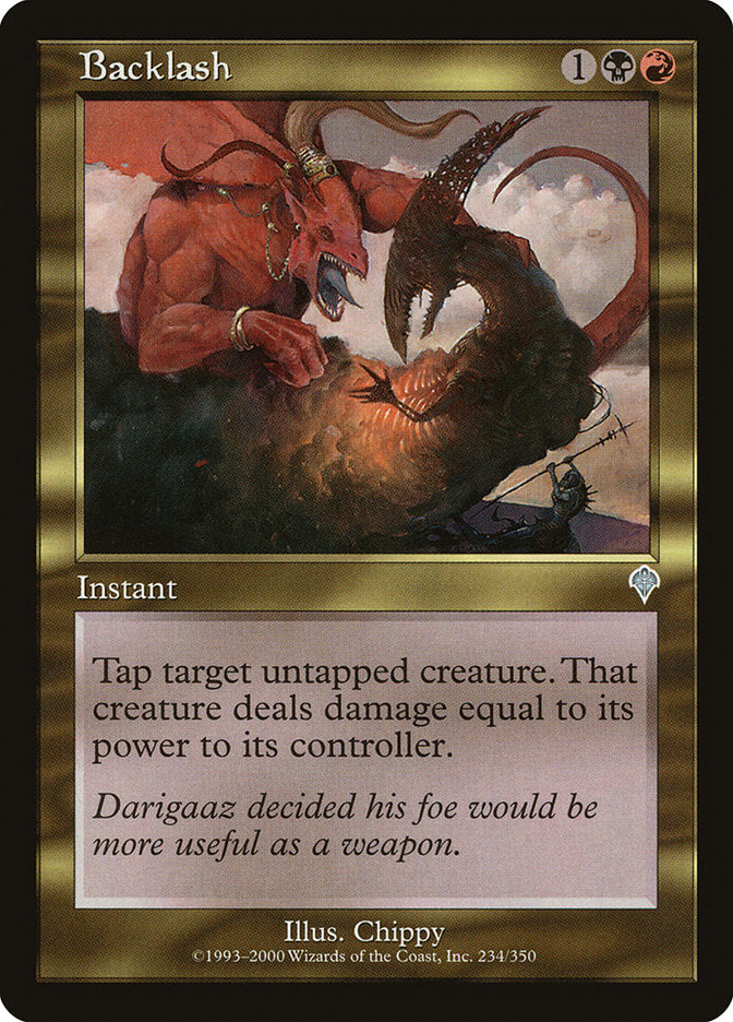 Backlash - (Foil): Invasion