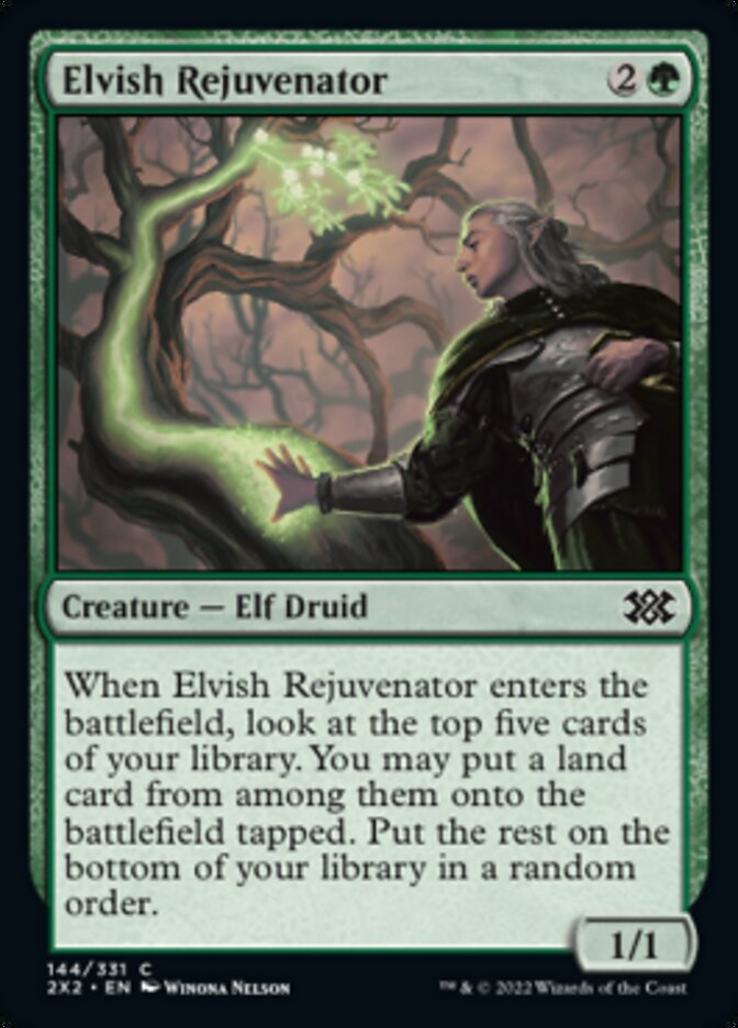 Elvish Rejuvenator - (Foil): Double Masters 2022