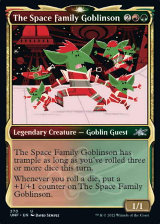 The Space Family Goblinson (Showcase) - (Foil): Unfinity