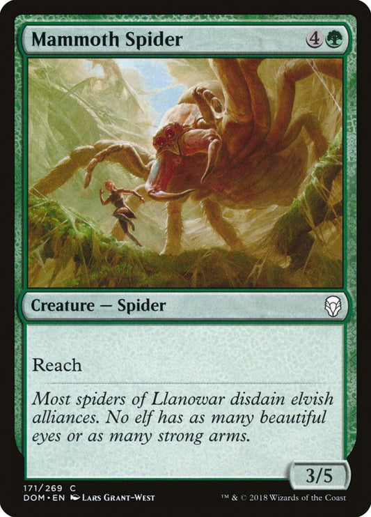 Mammoth Spider - (Foil): Dominaria
